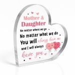 Mother Daughter Plaque Mum Gifts For Birthday Christmas
