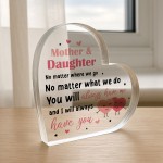 Mother Daughter Plaque Mum Gifts For Birthday Christmas