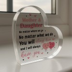 Mother Daughter Plaque Mum Gifts For Birthday Christmas