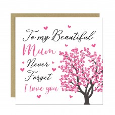 Beautiful Mum Greetings Card For Birthday Christmas Mothers Day 