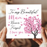Beautiful Mum Greetings Card For Birthday Christmas Mothers Day 
