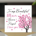 Beautiful Mum Greetings Card For Birthday Christmas Mothers Day 