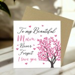 Beautiful Mum Greetings Card For Birthday Christmas Mothers Day 