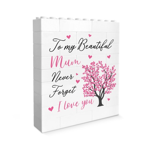 Beautiful Mum Gifts Building Block Mum Gift For Birthday