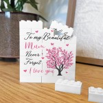 Beautiful Mum Gifts Building Block Mum Gift For Birthday
