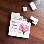 Beautiful Mum Gifts Building Block Mum Gift For Birthday