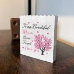 Beautiful Mum Gifts Building Block Mum Gift For Birthday