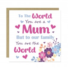 Best Mum Card For Her Birthday Card For Mum Christmas Greetings 