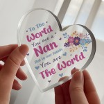 Gift For Nan Gift From Granddaughter Grandson Nan Birthday Gift