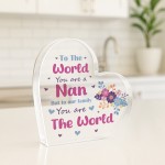 Gift For Nan Gift From Granddaughter Grandson Nan Birthday Gift