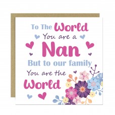 Best Nan Card For Her Birthday Card For Nan Christmas Greetings 