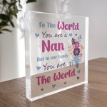 Nan Gift From Granddaughter Grandson Kid Gift For Nan Birthday