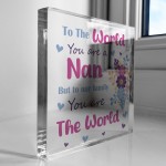 Nan Gift From Granddaughter Grandson Kid Gift For Nan Birthday
