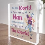Nan Gift From Granddaughter Grandson Kid Gift For Nan Birthday