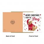 Merry Christmas From The Dog Card Novelty Dogs Christmas Xmas Merry Christmas From The Dog Card Novelty Dogs Christmas Xmas
