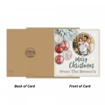 Personalised Merry Christmas Card For Friends and Family Seasons