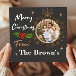 Christmas Personalised Photo Card For Friends and Family