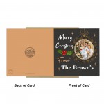 Christmas Personalised Photo Card For Friends and Family