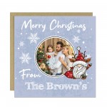 Merry Christmas Personalised Card For Friends or Family