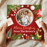 Personalised Christmas Xmas Card Your Custom Photo Xmas