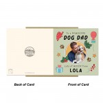 Personalised Card For Dad PAWESOME DOG DAD CARD Christmas Card Personalised Card For Dad PAWESOME DOG DAD CARD Christmas Card