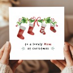 Merry Christmas Mum Card Special Christmas Greetings Card Mum