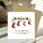Merry Christmas Mum Card Special Christmas Greetings Card Mum