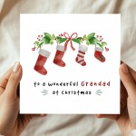 Merry Christmas Grandad Card Special Christmas Greetings Card