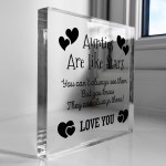 Gift For Auntie For Birthday Christmas Acrylic Plaque