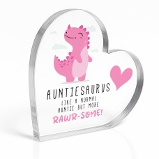 Unique Auntie Christmas Birthday Gift from Niece Nephew Heart