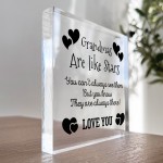 Beautiful Gift For Grandma Heart Plaque Grandma Are Like Stars