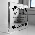 Beautiful Gift For Grandma Heart Plaque Grandma Are Like Stars