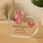 Funny Grandma Birthday Gifts from Granddaughter Grandson Heart Funny Grandma Birthday Gifts from Granddaughter Grandson Heart