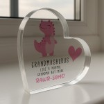 Funny Grandma Birthday Gifts from Granddaughter Grandson Heart Funny Grandma Birthday Gifts from Granddaughter Grandson Heart