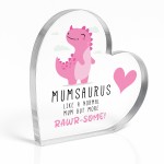 Funny Mum Birthday Gifts from Daughter Son Heart-Shaped Plaque Funny Mum Birthday Gifts from Daughter Son Heart-Shaped Plaque