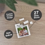Personalised Block Of Love Dad Brick Photo Block Gift for Dad Personalised Block Of Love Dad Brick Photo Block Gift for Dad