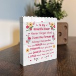Braver Stronger Beautiful Building Block Sister Gift Birthday Braver Stronger Beautiful Building Block Sister Gift Birthday
