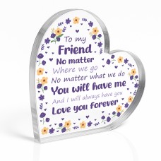 Best Friend Gifts For Birthday Christmas To My Friend Plaque