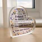 Best Friend Gifts For Birthday Christmas To My Friend Plaque Best Friend Gifts For Birthday Christmas To My Friend Plaque