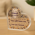 Best Friend Gifts For Birthday Christmas To My Friend Plaque Best Friend Gifts For Birthday Christmas To My Friend Plaque