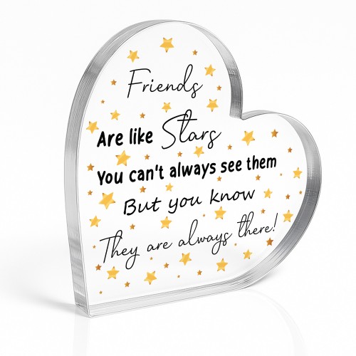 Best Friend Gifts For Birthday Christmas Friends Are Like Stars