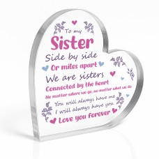 Sister Gifts For Birthday Christmas Long Distance Gifts Love You