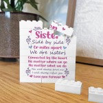 To My Sister Gift Building Block Sister Gift For Birthday