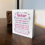 To My Sister Gift Building Block Sister Gift For Birthday