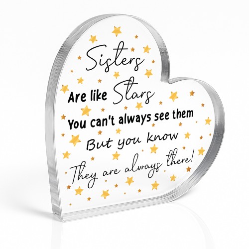 Sister Gifts For Birthday Christmas Sister Are Like Stars Plaque Sister Gifts For Birthday Christmas Sister Are Like Stars Plaque