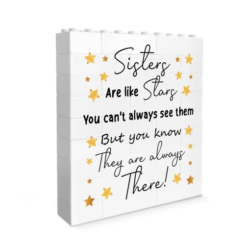 Thank You Gift For Sister Building Block Sister Gifts