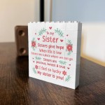 Gift For Sister, Building Block Sister Gift, For Birthday Christ