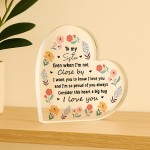 Long Distance Sister Gifts For Birthday Christmas I Love You