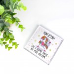 Special Auntie Plaque Auntiecorn AWESOME AUNTIE GIFT Thank You