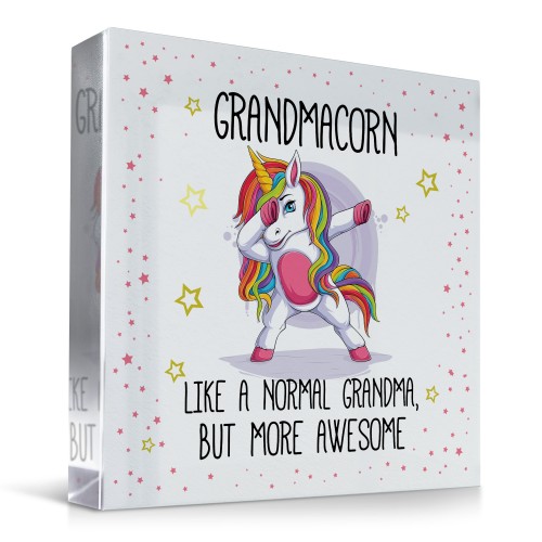 Gift For Grandma Acrylic Plaque Grandmacorn AWESOME GRANDMA GIFT Gift For Grandma Acrylic Plaque Grandmacorn AWESOME GRANDMA GIFT